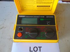Robin KMP 3075 DL continuity and insulation tester from RAF
