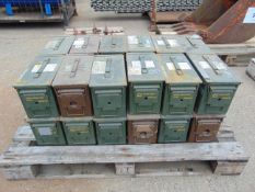 24x Ammo Boxes 30cm L x 15cm W x 18cm H