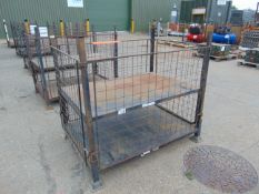 Steel Stacking Stillage with removeable sides and corner posts
