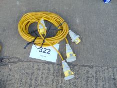 2 x HD Extension Leads as shown