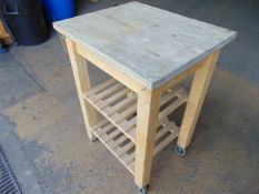 Chefs Preparing table unissued from MoD