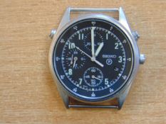 SEIKO GEN 2 PILOTS CHRONO RAF TORNADO FORCE ISSUE NATO MARKS DATE 1996