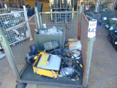 1 x Stillage of Bowman type Radio equipment cables etc as shown