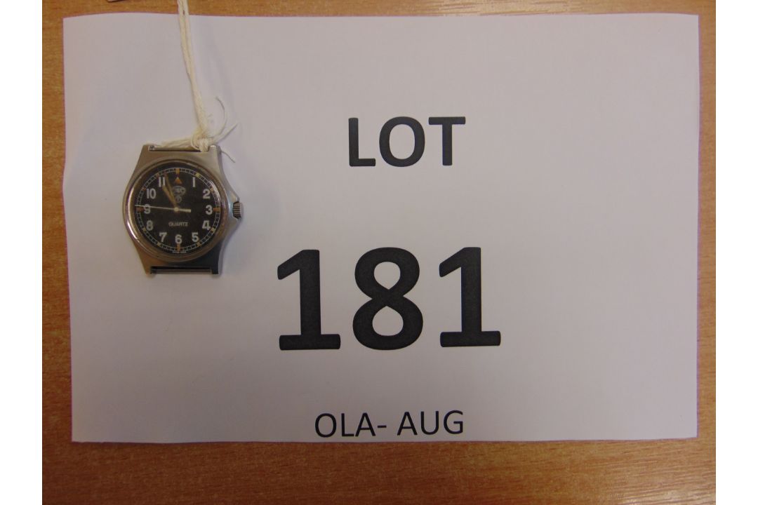 CWC W10 BRITISH ARMY SERVICE WATCH NATO MARKS DATE 1998 - Image 4 of 4