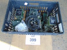 Clansman Radio Boxes, Cables etc