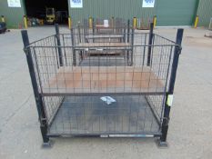 Steel Stacking Stillage with removeable sides and corner posts