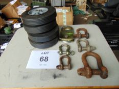 Wheels, Snatch Block, D Shakles