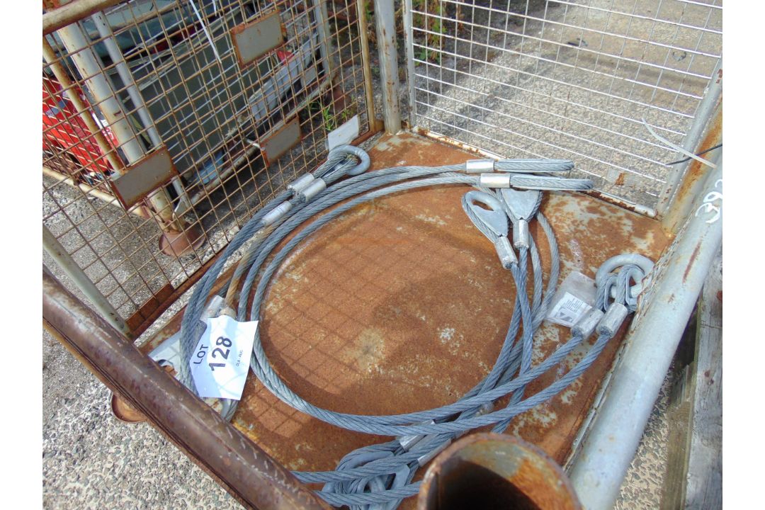 2 x Sets of Steel Recovery 2 leg ropes unissued as shown - Image 3 of 5