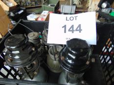 5 x Field Issue Hurricane Lamps as shown
