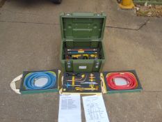 UNUSED UNISSUED OXY ACETALYNE WELDING CUTTING SET FROM MOD IN TRANSIT CASE