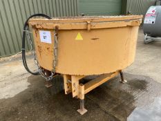 Mammut pan cement mixer