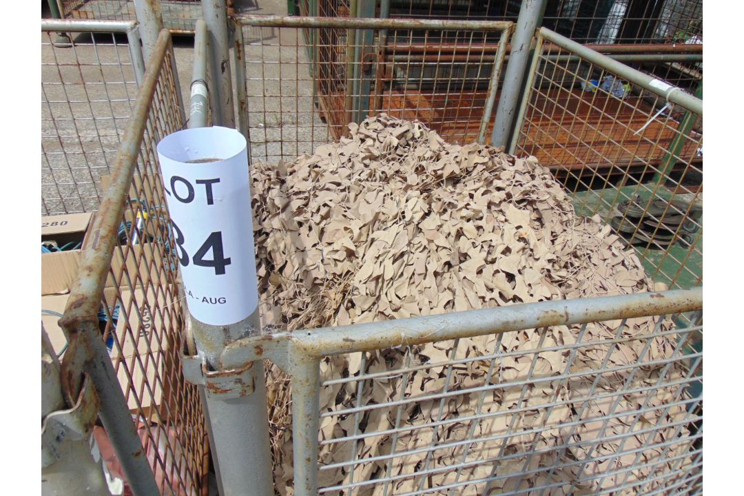 Very Nice Desert Camo Nets 1 x Stillage as shown - Image 3 of 5