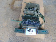 Clansman RT 320 HF Transmitter Receiver c/w 2 spare batteries and kit