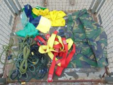 Camouflage Jacket, Convoy Flags, Straps etc