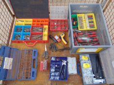 Screwdrivers, Drill Bits, Thread Mandrel Setters, Stamp Set etc