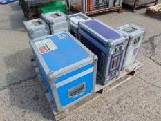 7x Mixed Size Heavy Duty Transit Cases