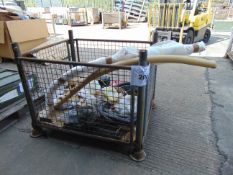 1 x Stillage of Vehicles Spares inc Batteries , Cables etc