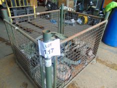 1 x Stillage of Ratchet Straps Tow Stops Etc