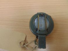 Stanley London Brass British Army Prismatic Compass in Mils Standard issue with Nato Marks