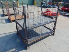 Steel Stacking Stillage with removeable sides and corner posts