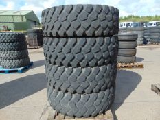 4x Michelin 16.00 R20 XZL Tyres