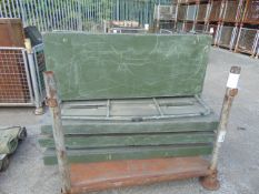 5 x British Army Office Map Tables