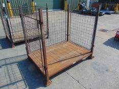 Steel Stacking Stillage with removeable sides and corner posts