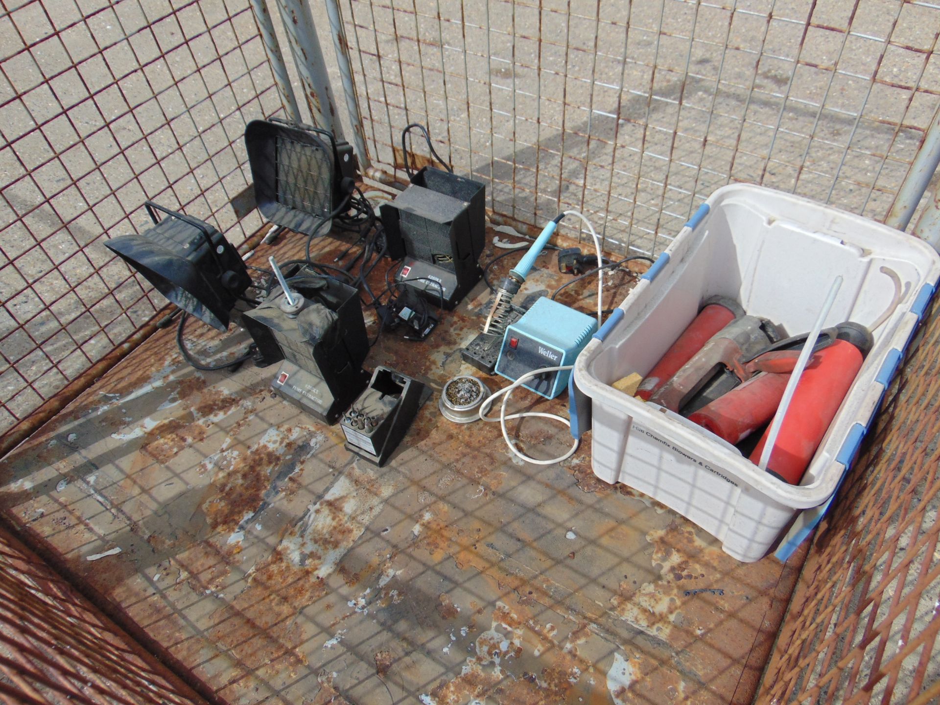 Soldering Kit, Fume Extractors, Hilti Blowers etc