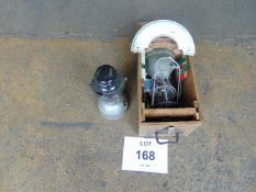 2 x British Army Hurricane Lamps as Shown