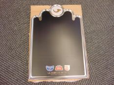 Unused Vintage Stella Artois Metal Advertising Chalkboard 64x45cm