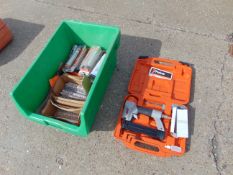 Paslode FN1835 Nail Gun C/W Accessories