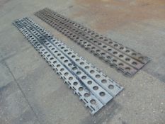 Direct from UK MoD 2X 10ft PSP Aluminium Marston Mats