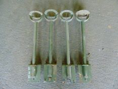 4 x Land Rover Defender 90/110 Wolf FFR Side Aerial Mounts