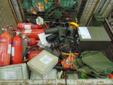 1 x Stillage of Tools Clansman Radio Smoke Dischargers etc