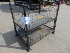 Steel Stacking Stillage with removeable sides and corner posts