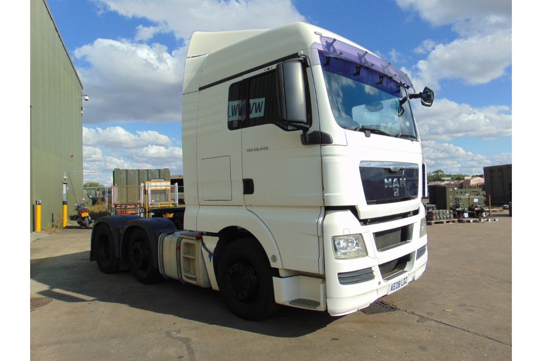 UK Government Contract a 1 owner MAN TGX 26.440 44ton 6x2 Tractor unit - Image 3 of 29