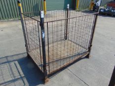 Steel Stacking Stillage with removeable sides and corner posts