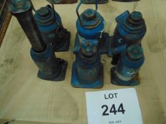 6X 10 TONNE HYDRAULIC JACKS