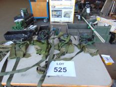 4 x Clansman UK RT 349 VHF Transmitter Receivers complete as shown