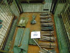 1X STILLAGE OF TENT PEGS APPROX 250 AS SHOWN