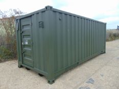 Demountable Front Line Ablution Unit in 20ft Container with hook loader, Twist Locks Etc