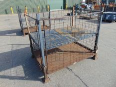 Steel Stacking Stillage with removeable sides and corner posts