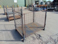 Steel Stacking Stillage with removeable sides and corner posts