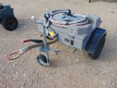 Aircraft Battery Electrical Starter Trolley c/w Batteries and Cables, From RAF