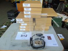 15 x New Unissued Frontier 1000 covert headset kits complete with pouch and instructions