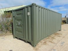 Demountable Front Line Ablution Unit in 20ft Container with hook loader, Twist Locks Etc