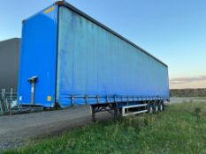 2007 Montacron Tri Axle Curtainsider Trailer
