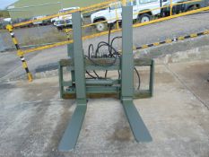 Heavy Duty Boughton Side Shift Fork Attachment to suit CASE 721