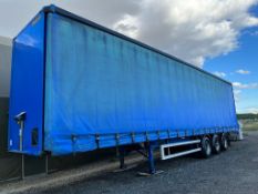 2007 Montacron Tri Axle Curtainsider Trailer