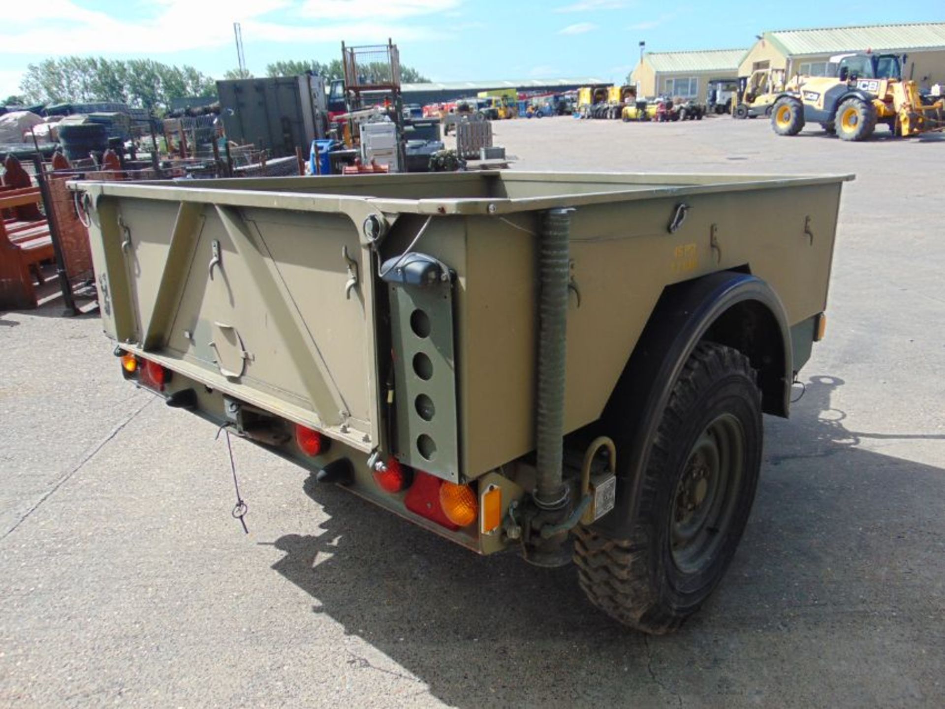 UK MoD Reserve Stock Penman Trailer GS Light Weight Cargo Land Rover - Image 4 of 15